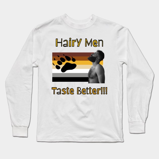 Hairy men Long Sleeve T-Shirt by Out of the world